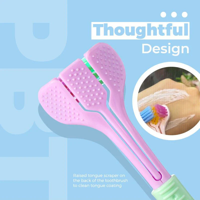 2026 Three-Sided Soft Ultra Care Toothbrush