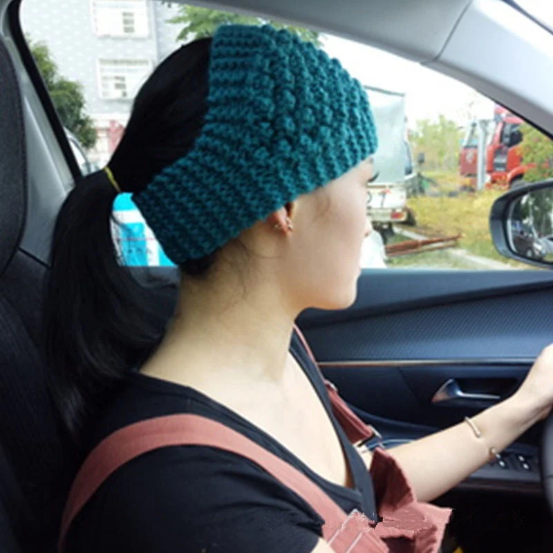 2026 Cozy Crown Elastic Knitted Headband