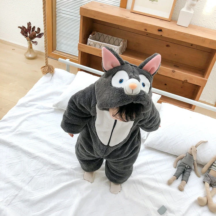 2026 Furry Baby Cute Animal Costume Full Body Onesie