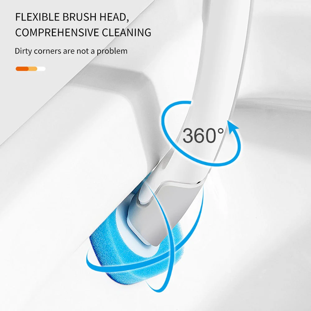 2026 Disposable Long Handle Cleaning Pro Toilet Brush