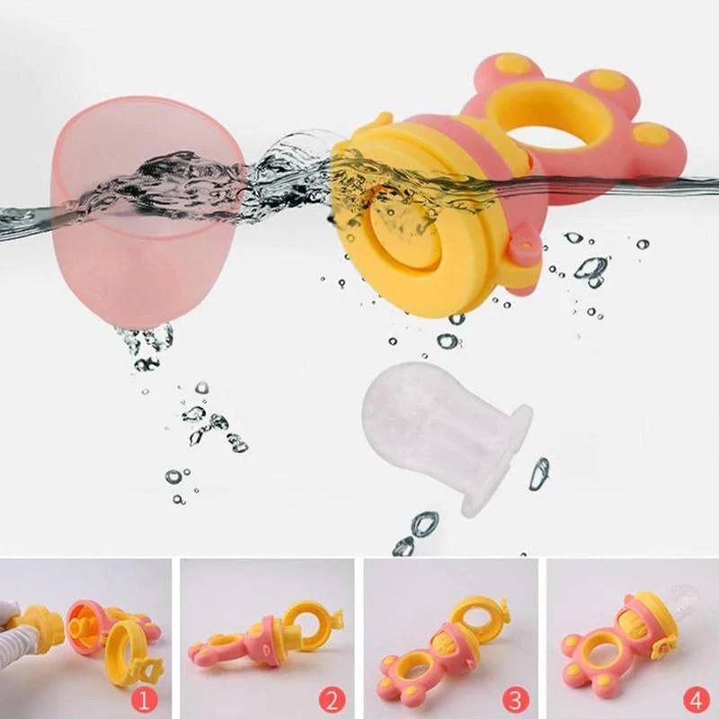 2026 Fresh Fruit Food Feeder Grinding Stick Baby Nibble