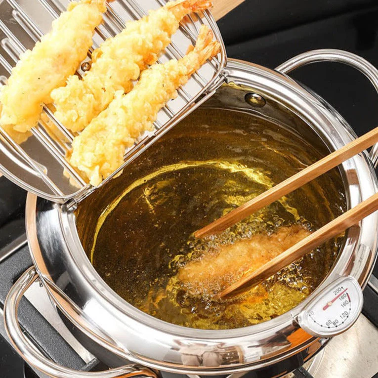 2026 Japanese Style Deep Frying Pot