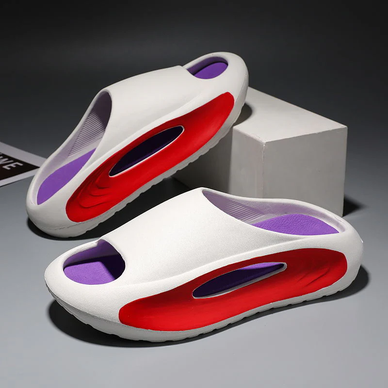 2026 Hollow Out Futuristic Beach Slippers