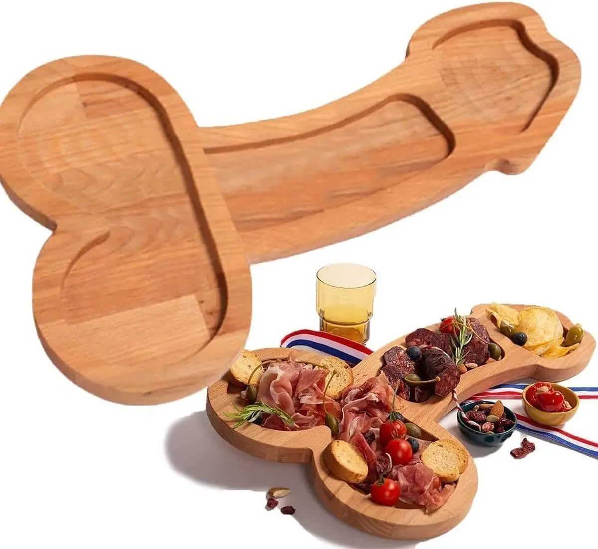 2026 Funny Adult-Themed Multi-Compartment Serving Board
