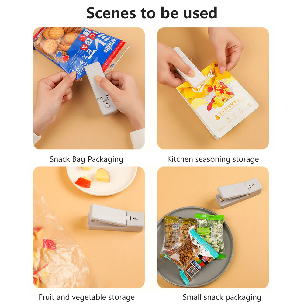 2026 Chargeable USB Bag Sealer