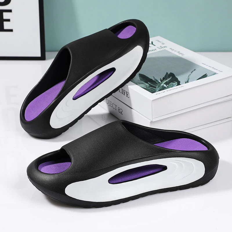 2026 Hollow Out Futuristic Beach Slippers