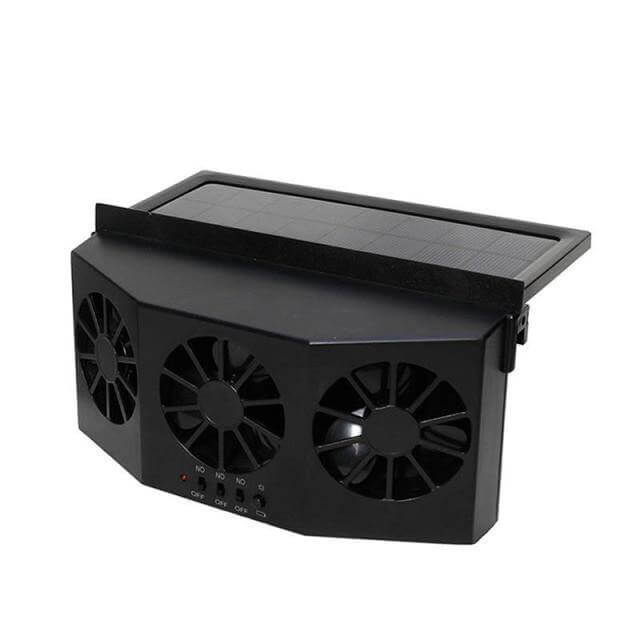 2026 Auto Solar Ventilating Fan for Car