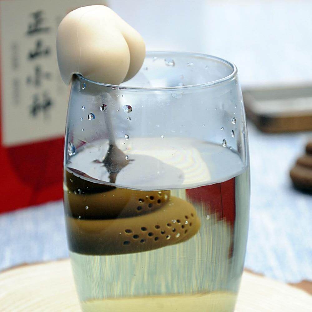 2026 Funny Poop Shape Herbal Tea Infuser