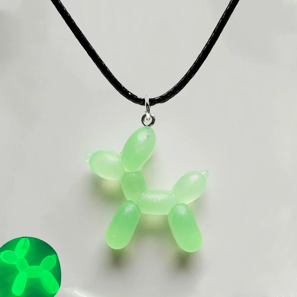2026 Glowing Captured Spooky Ghost Bottle Necklace