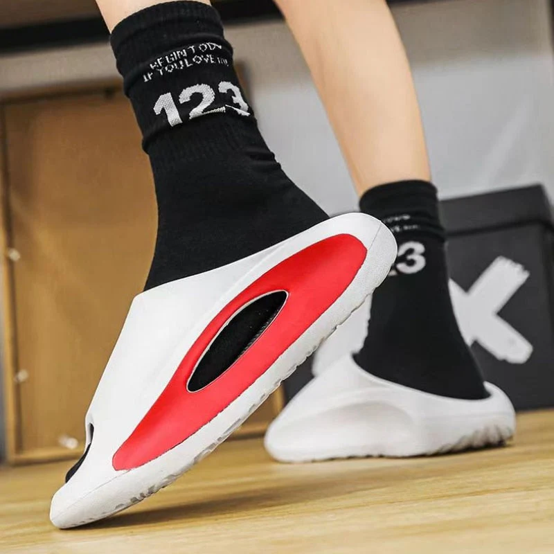 2026 Hollow Out Futuristic Beach Slippers