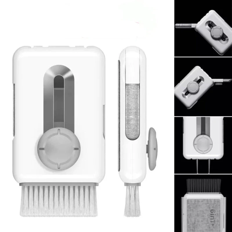 2026 6in1 Ultimate Retractable Earphone Keyboard Cleaning Brush