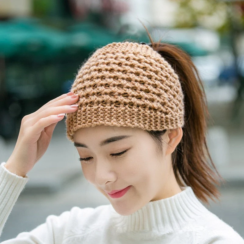 2026 Cozy Crown Elastic Knitted Headband