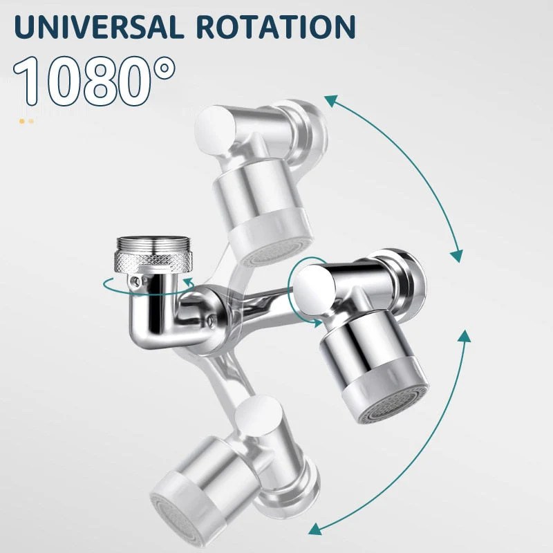 2026 Full Rotating Universal Faucet Tap Extender