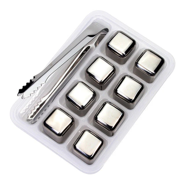 2026 Stainless Steel Reusable Ice Cubes