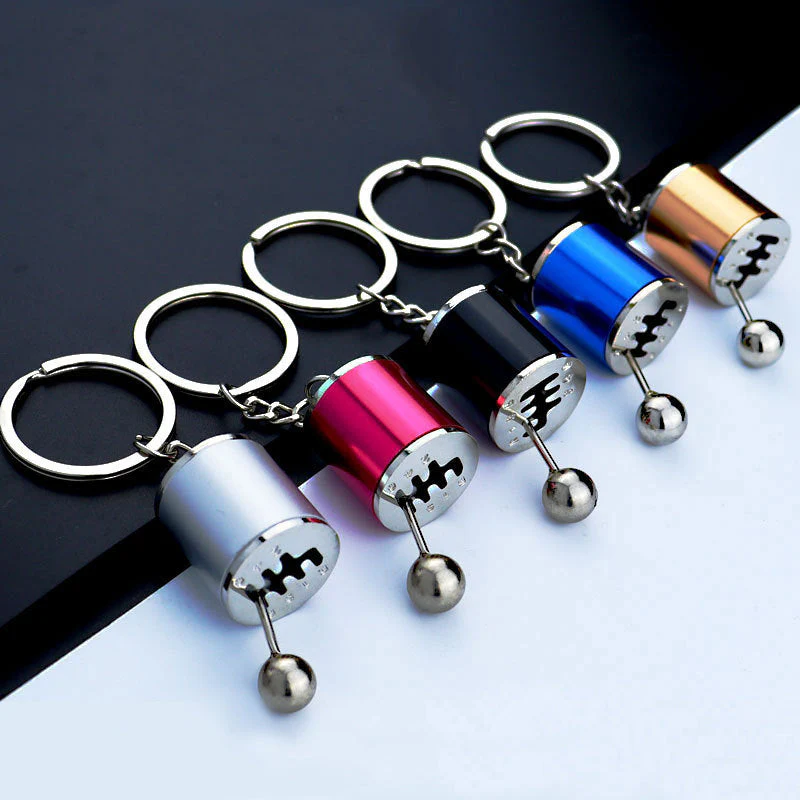 2026 Six-Speed Manual Shift Keychain