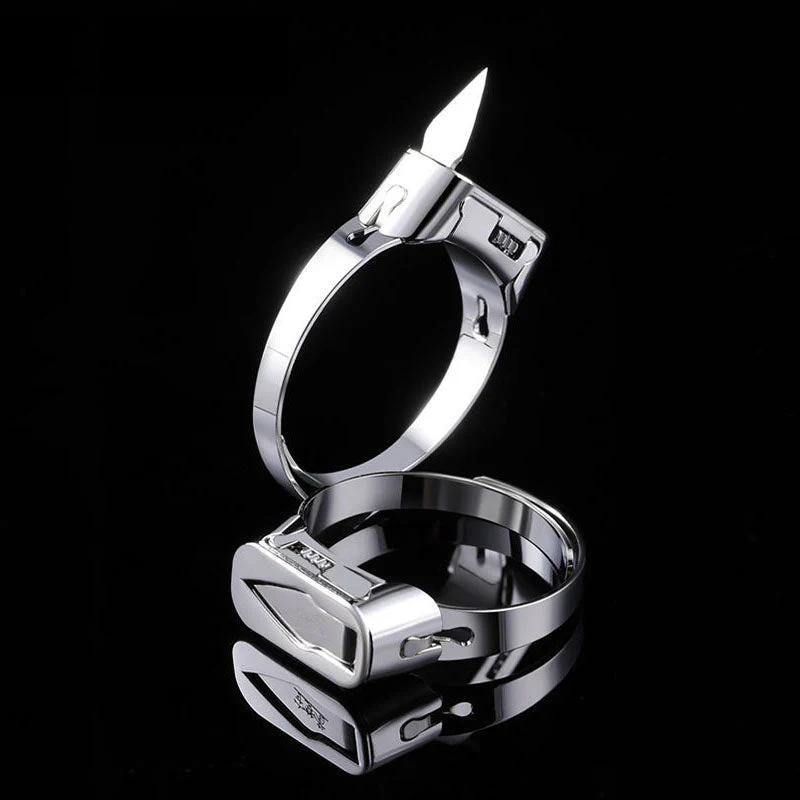 2026 Stainless Steel Survival Self Defense Ring