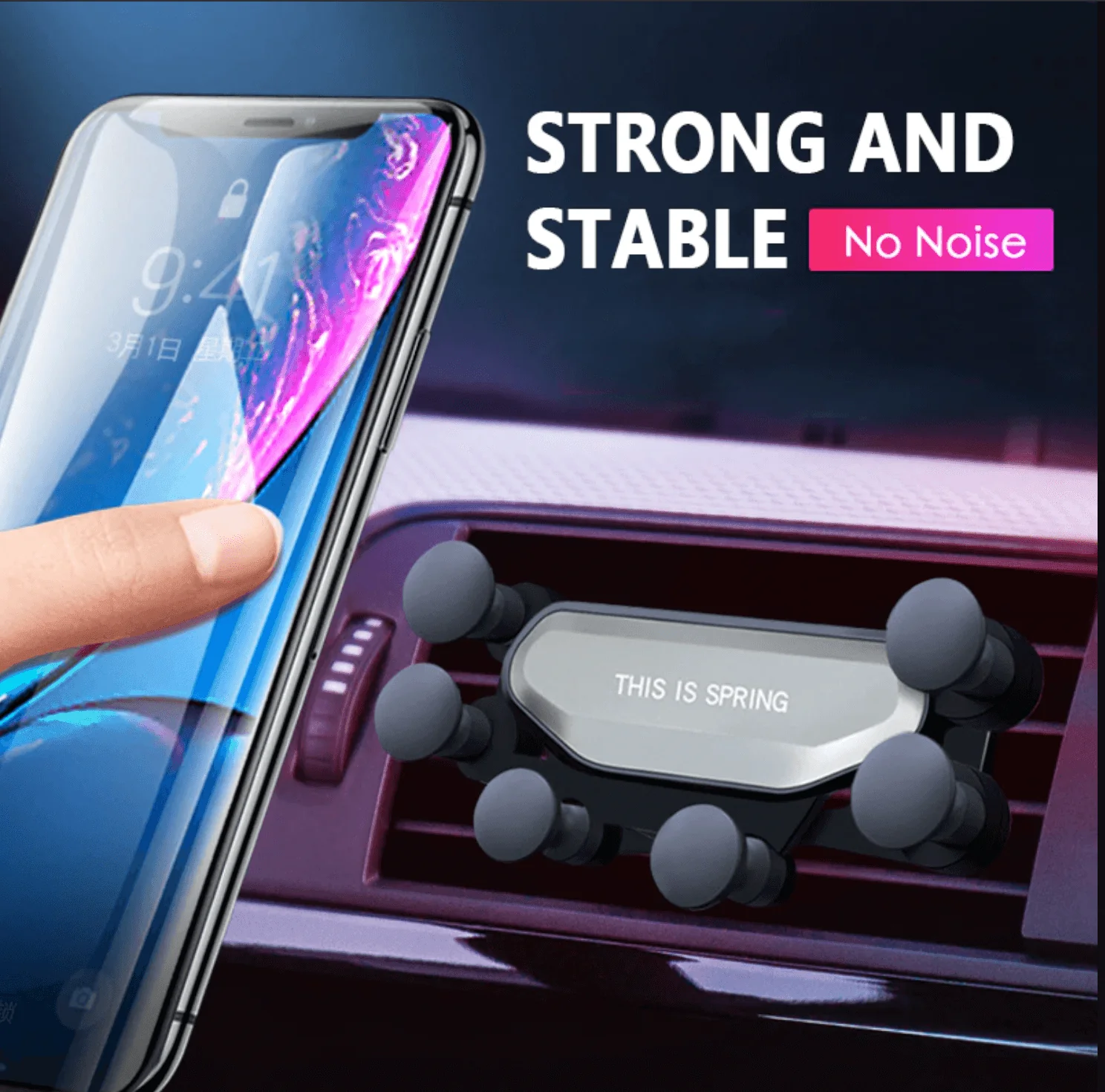 2026 Smart Automatic Car Phone Holder