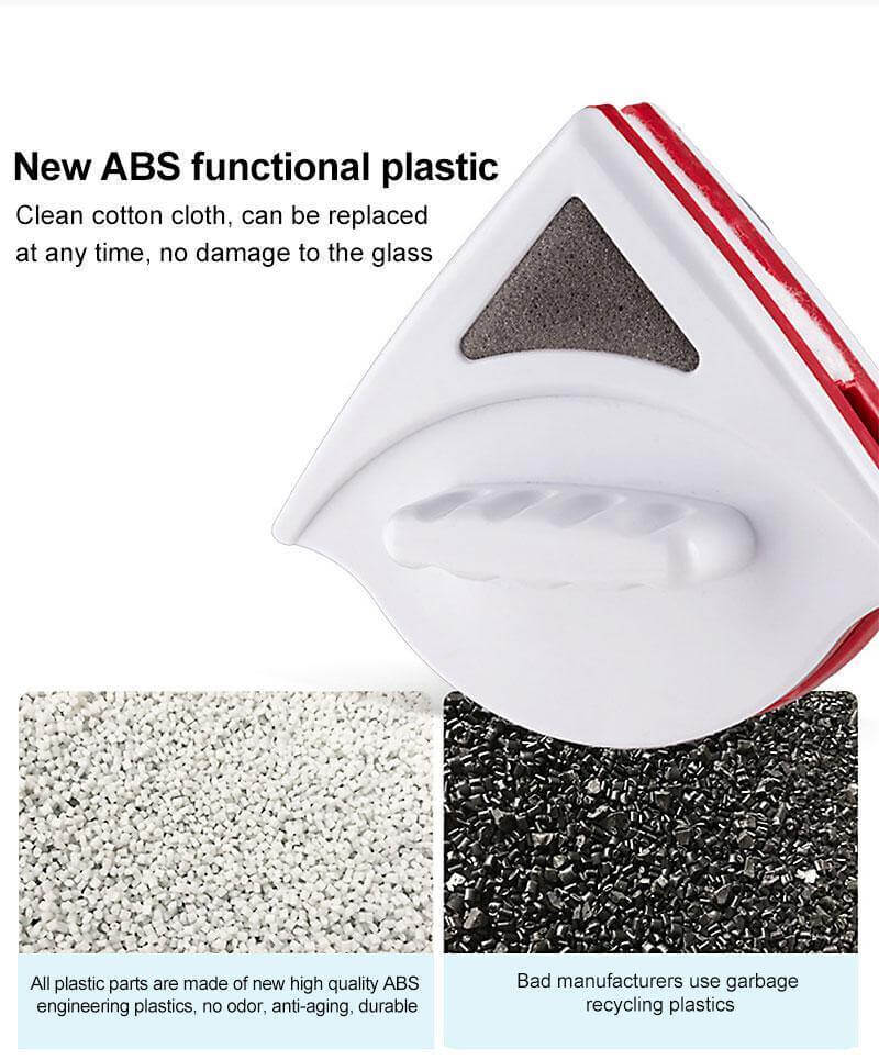 2026 Double Side Magnetic Window Cleaner Brush Tool