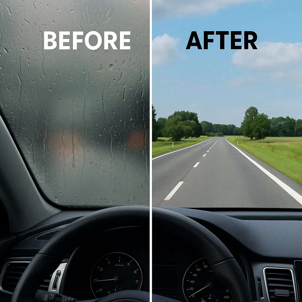 2026 Car Windshield Hydrophobic Glass Oil Remover Coating Tool