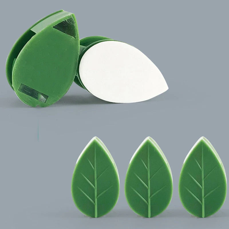 2026 10pcs Leaf Shape Self-Adhesive Hook