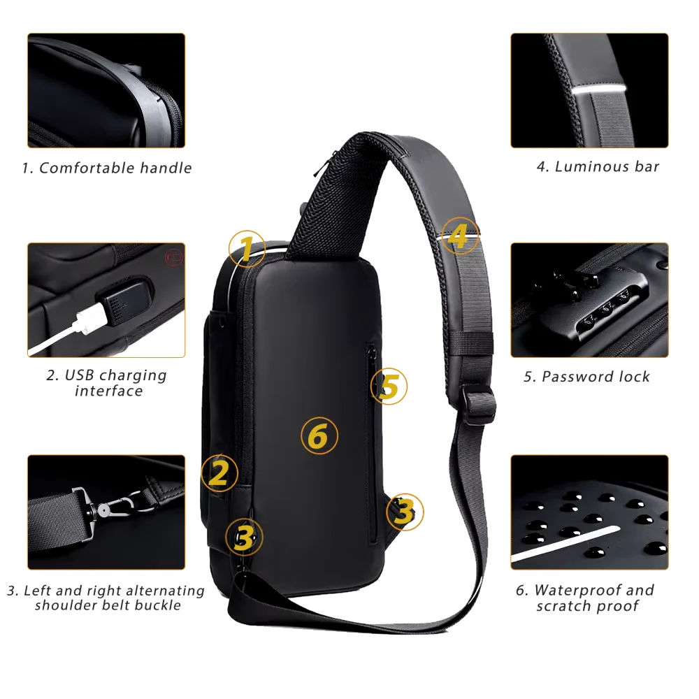 2026 Crossbody Leather Anti-Theft Waterproof Bag