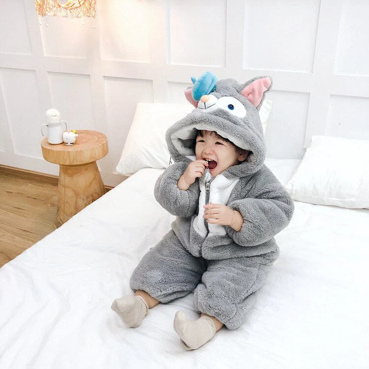 2026 Furry Baby Cute Animal Costume Full Body Onesie