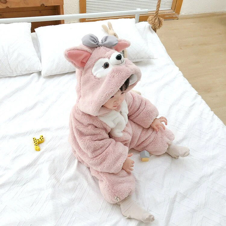 2026 Furry Baby Cute Animal Costume Full Body Onesie