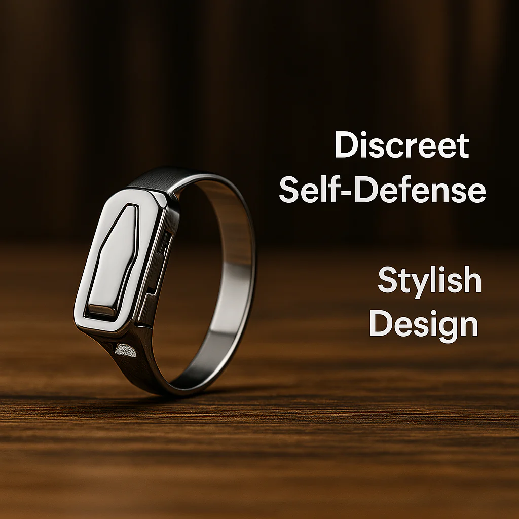 2026 Stainless Steel Survival Self Defense Ring