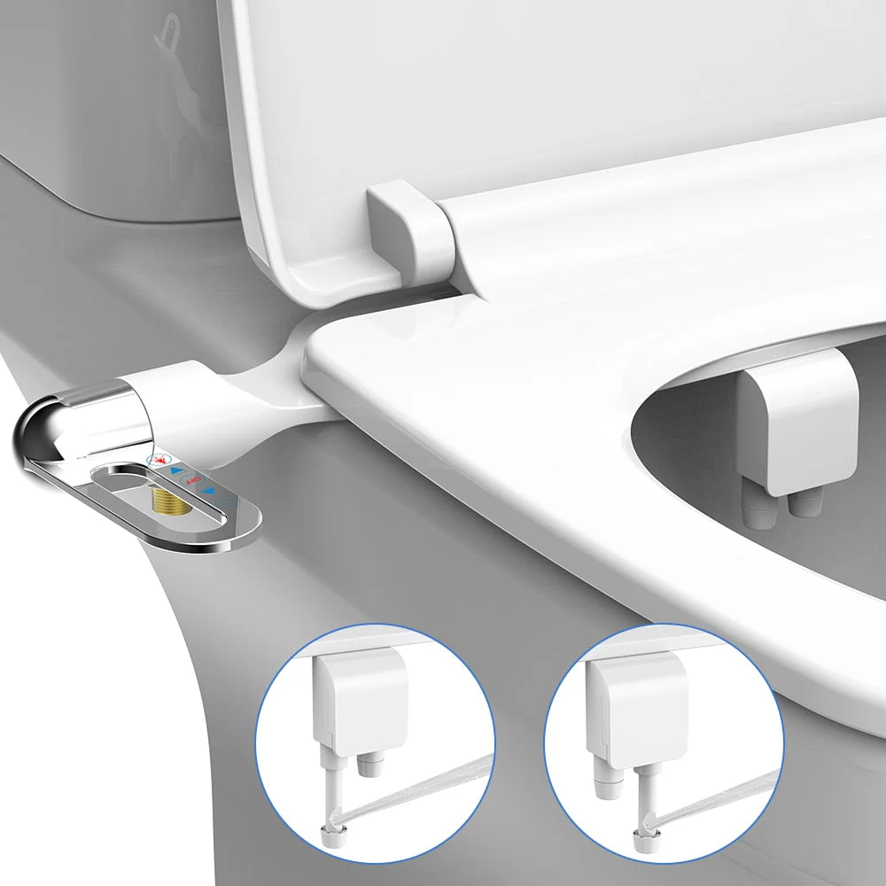 2026 Ultra-Slim Adjustable Water Manual Bidet
