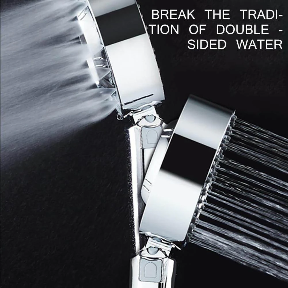2026 Double-Sided High Pressure Soap Dispensing Shower Head