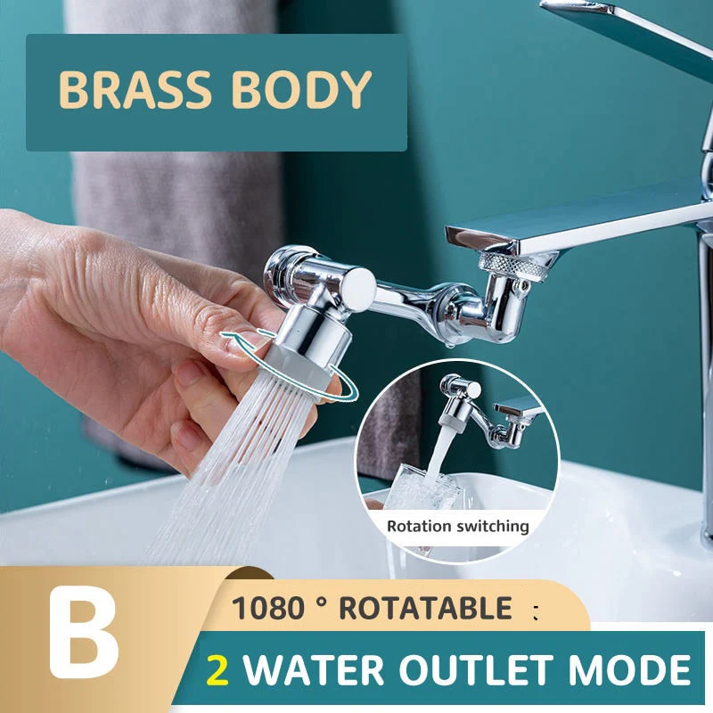 2026 Full Rotating Universal Faucet Tap Extender