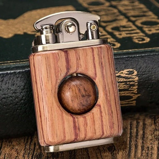 2026 Retro Wooden Beads Rosewood Lighter