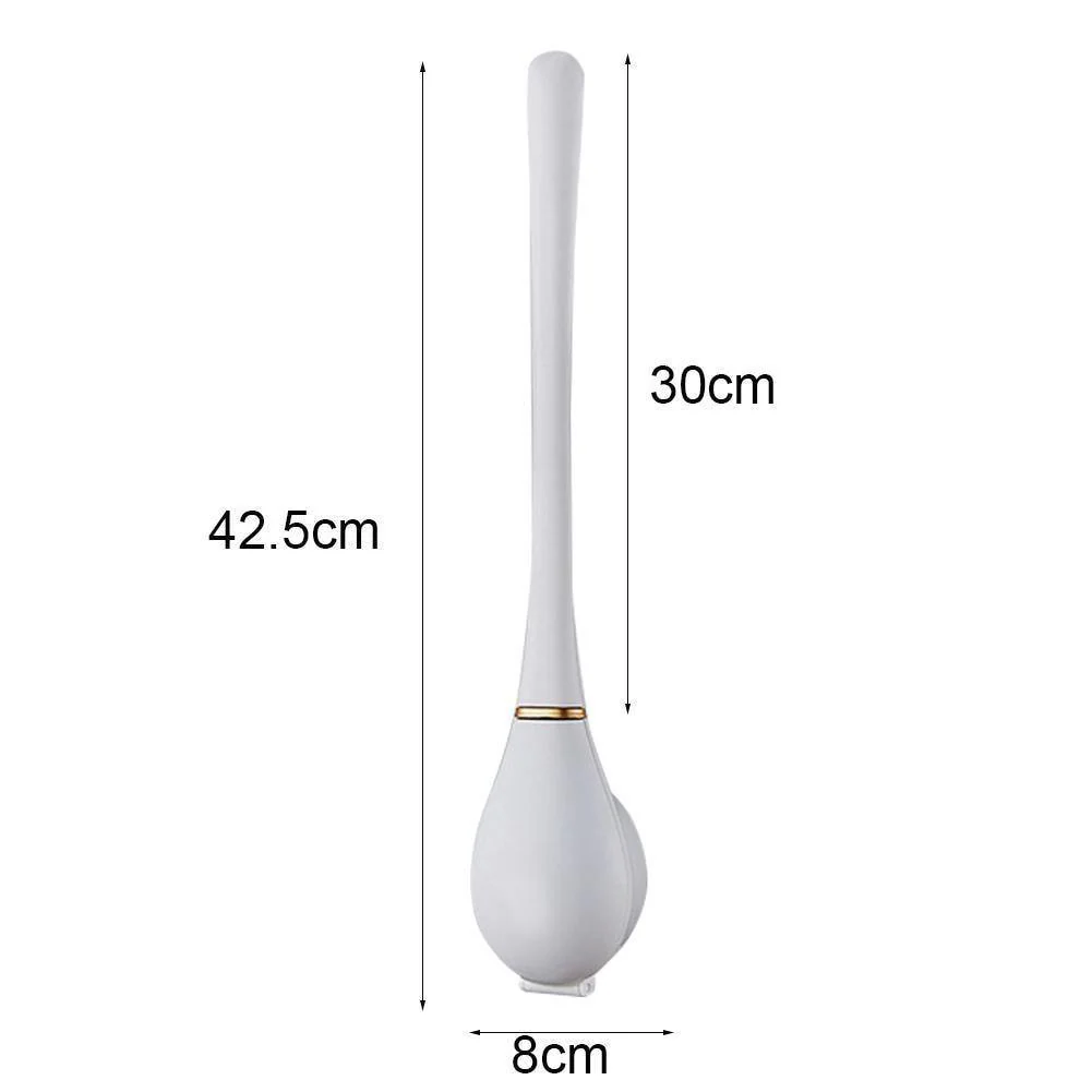 2026 Wall Mounted Soft Silicone Toilet Brush
