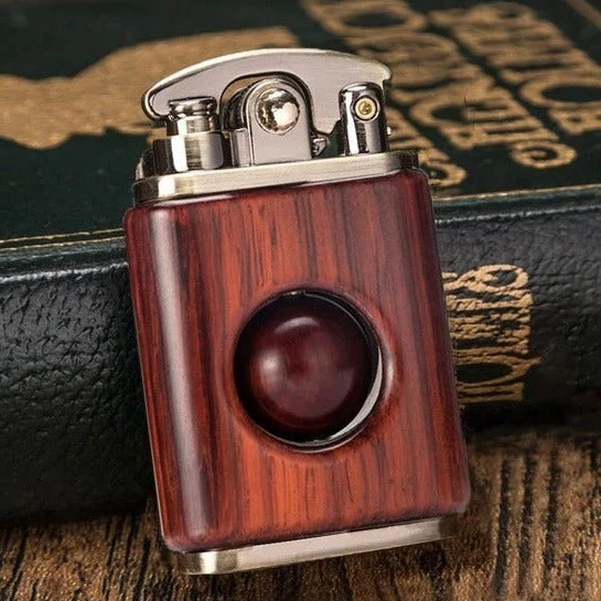 2026 Retro Wooden Beads Rosewood Lighter