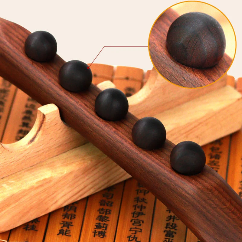 2026 Wooden Gua Sha Neck Shoulder Back Massager