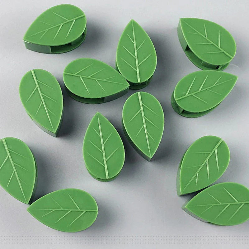 2026 10pcs Leaf Shape Self-Adhesive Hook