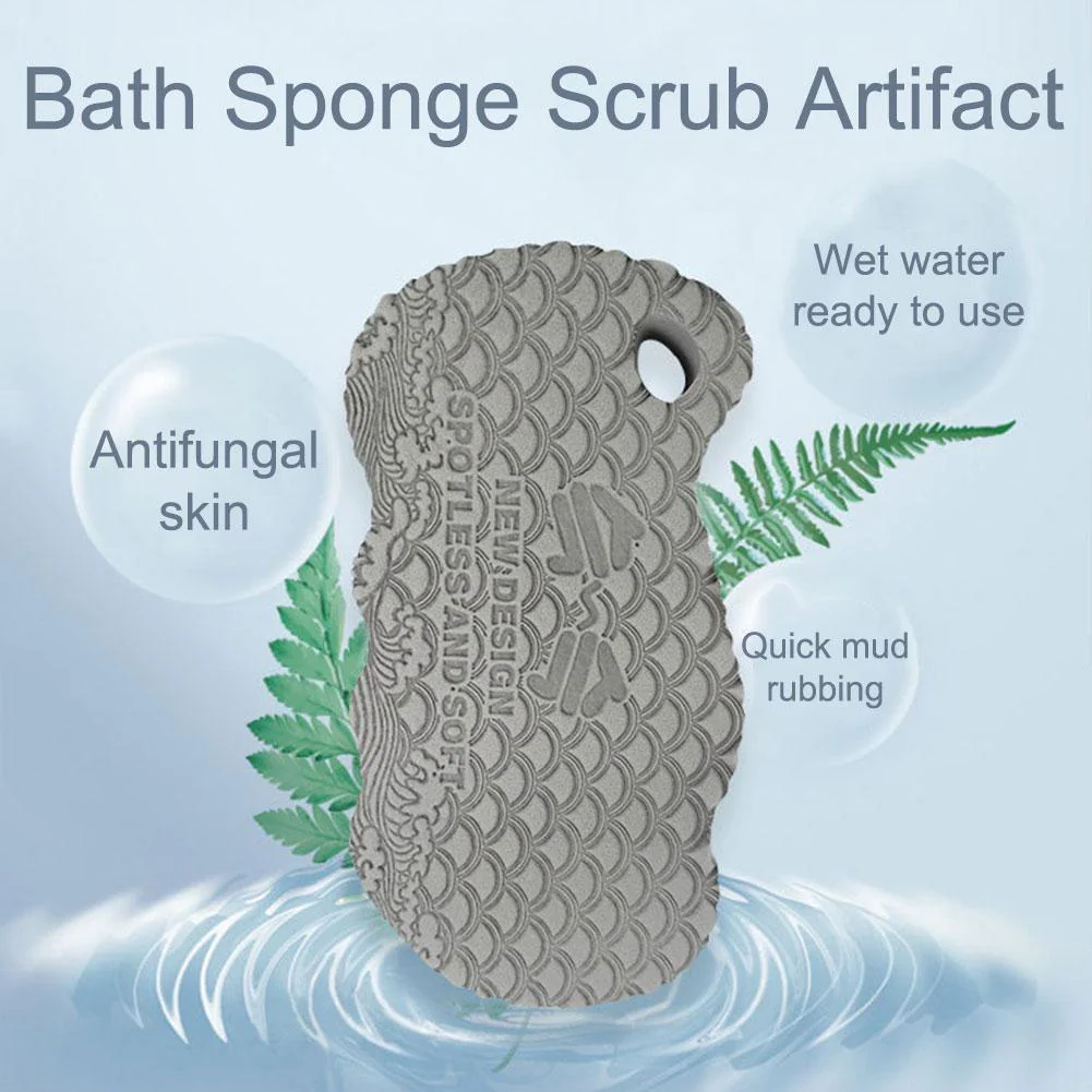2026 Soft Body Scrubber Shower Sponge