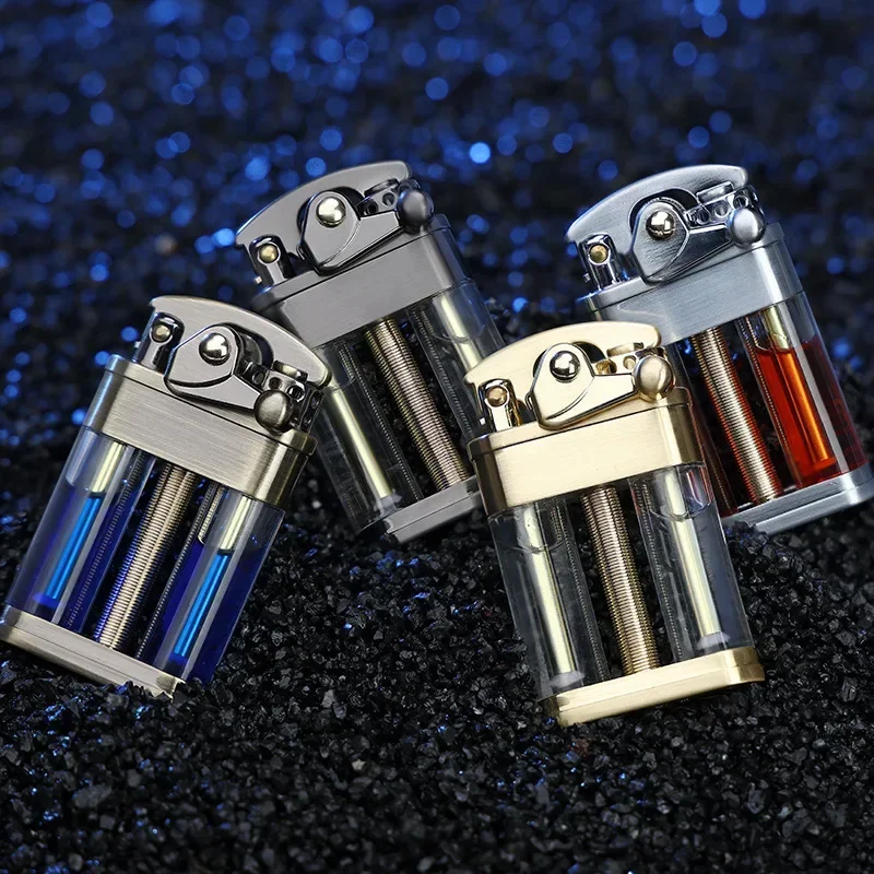 2026 Multi-Fuel Transparent Fluid Kerosene Lighter