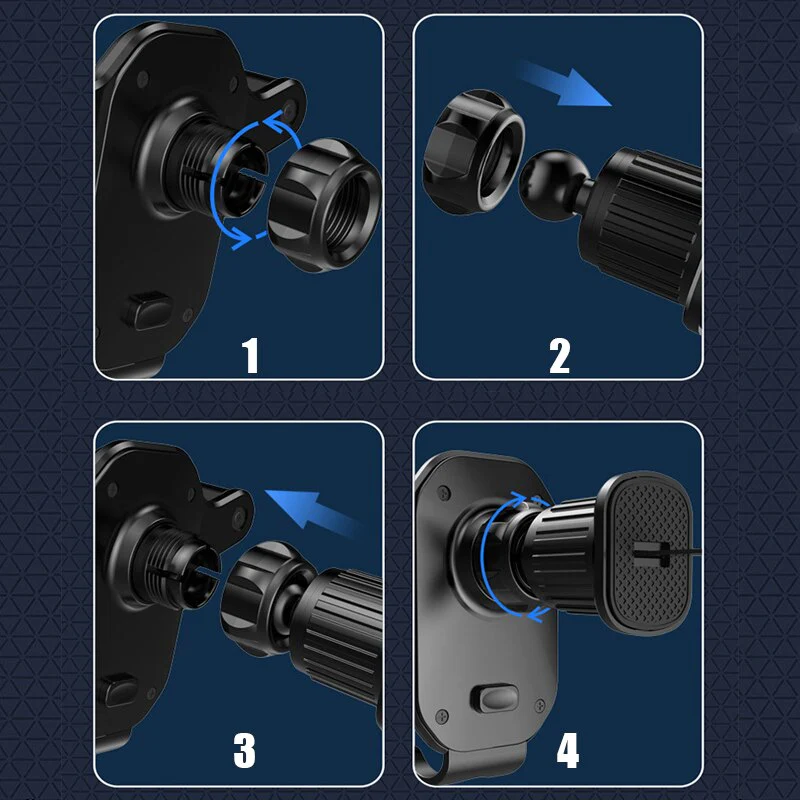 2026 Universal Air Vent Rotating Car Phone Holder