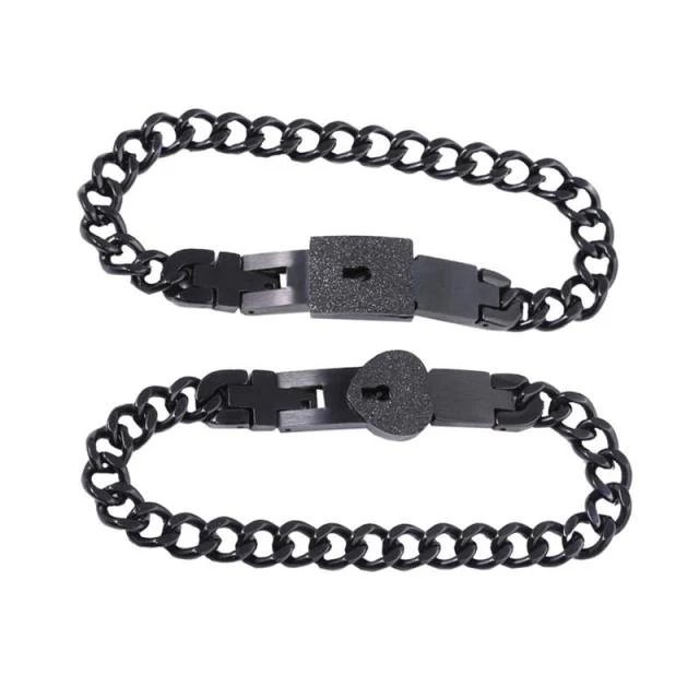 2026 Unique Lovers Heart Lock Bracelets