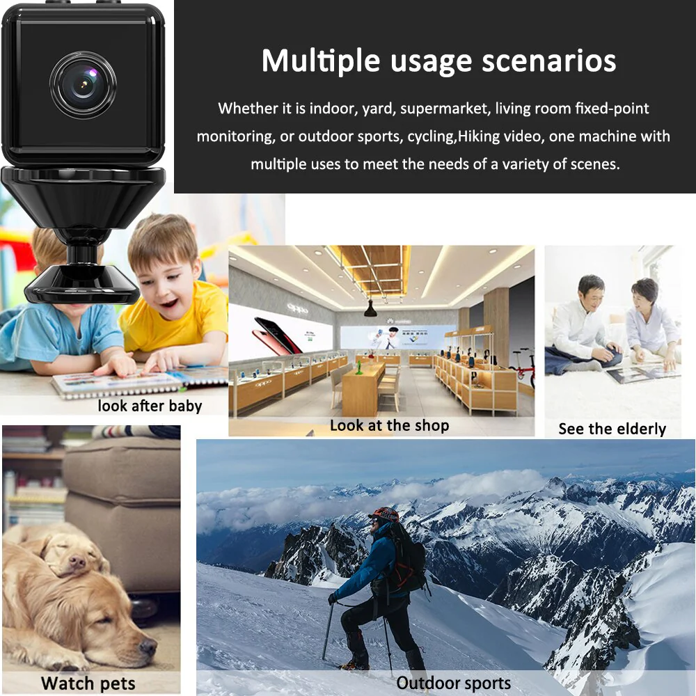 2026 Mini HD Motion Detection Wifi Camera