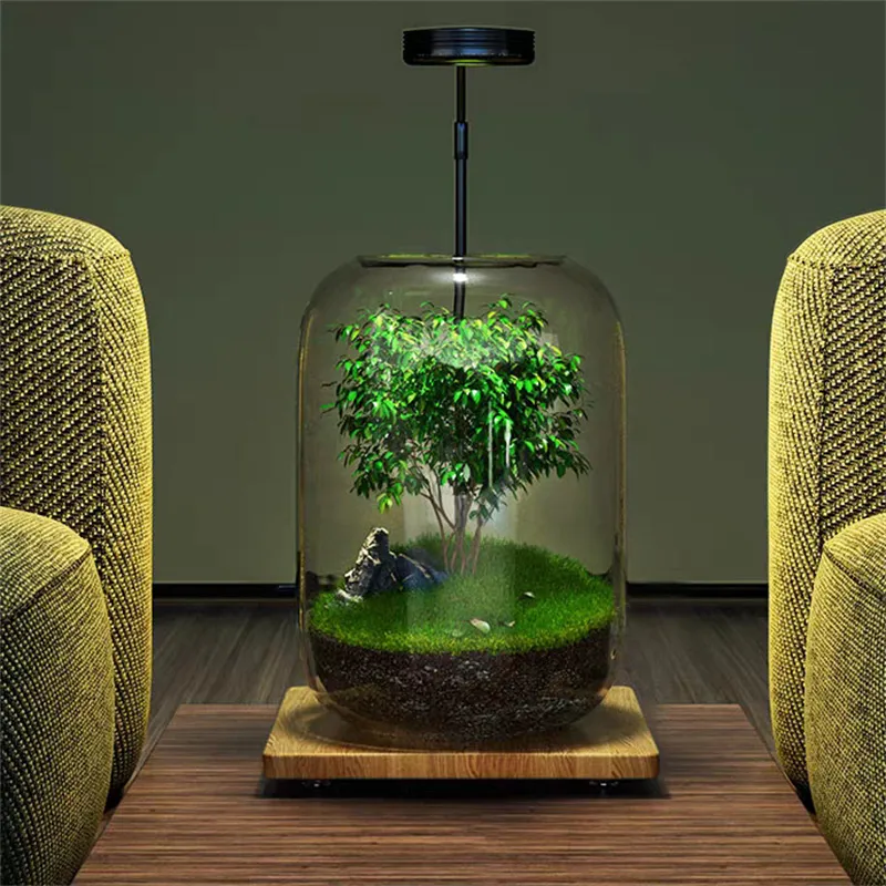 2026 Micro Landscape Green Oasis Glass Vase