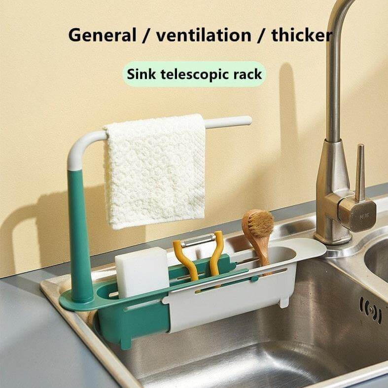 2026 2in1 Kitchen Sink Folding Drain Rack