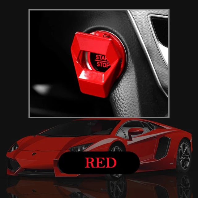 2026 Universal Race Car Style Start Button Cover