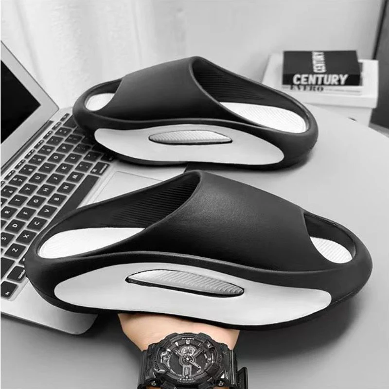 2026 Hollow Out Futuristic Beach Slippers