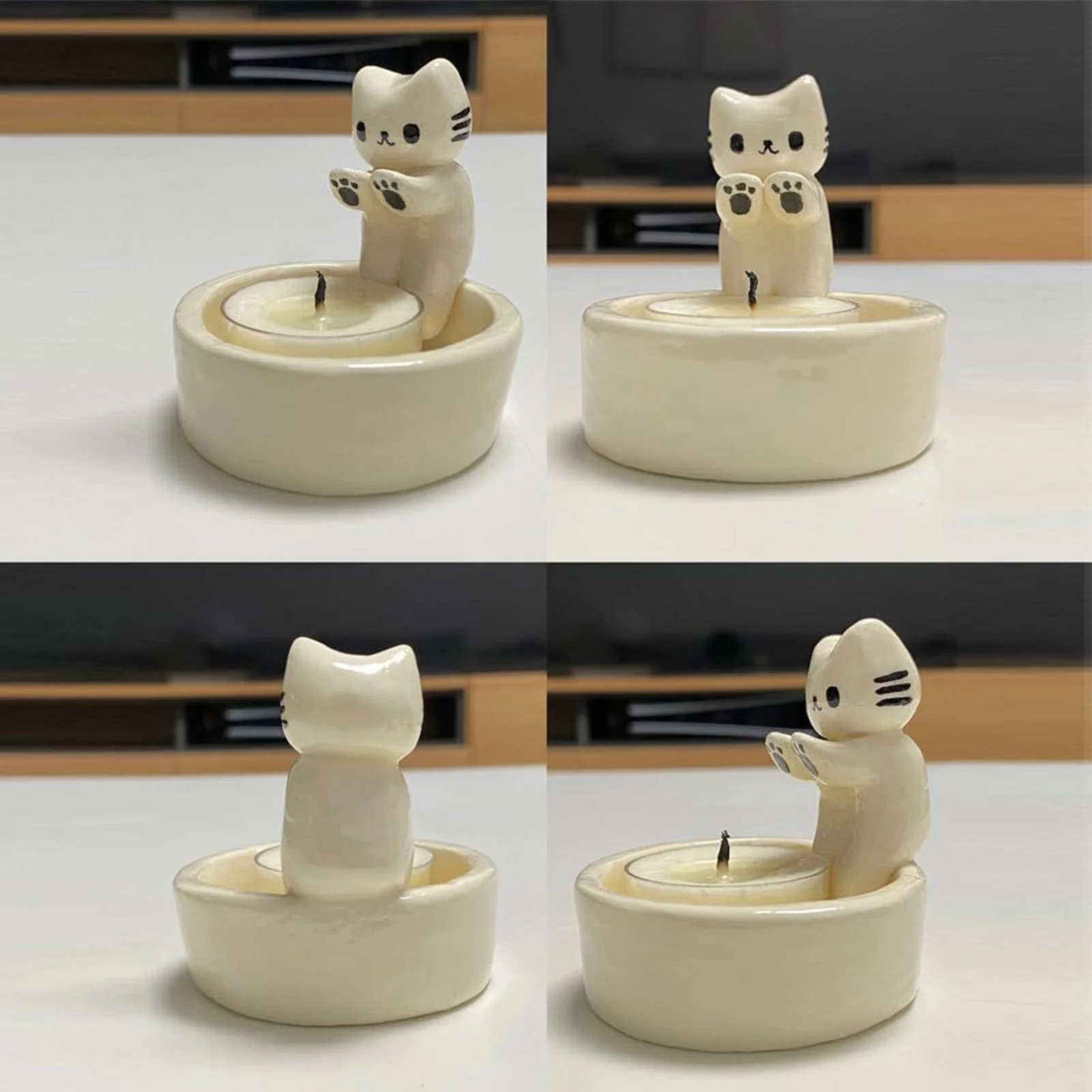 2026 Warm Cat Candle Holder