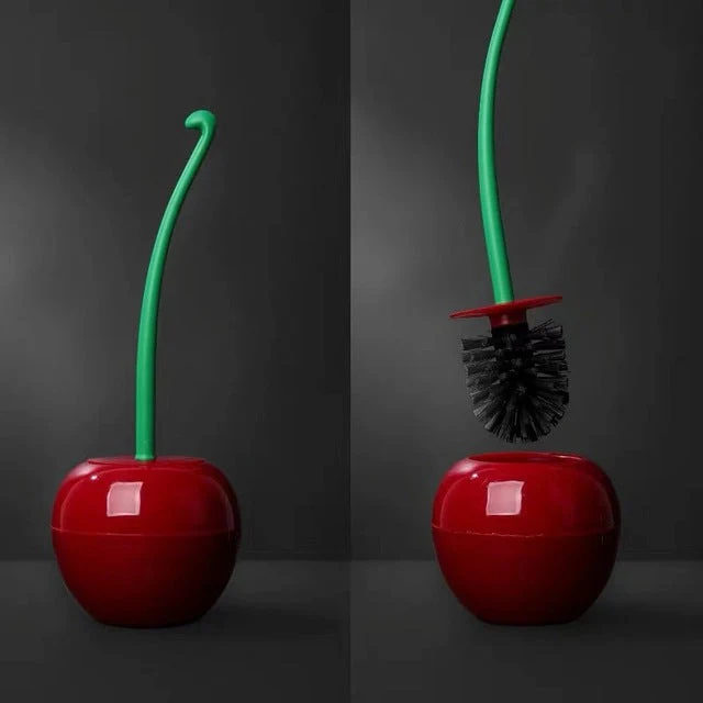 2026 Bright Sweet Cherry Toilet Brush