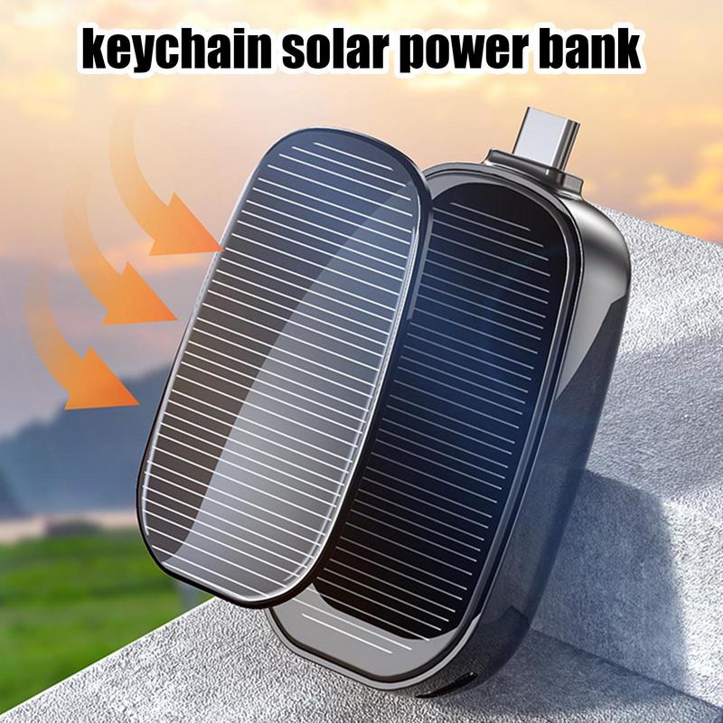 2026 Mini Solar Keychain Power Bank
