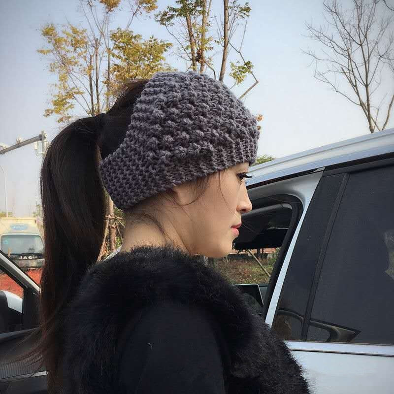 2026 Cozy Crown Elastic Knitted Headband