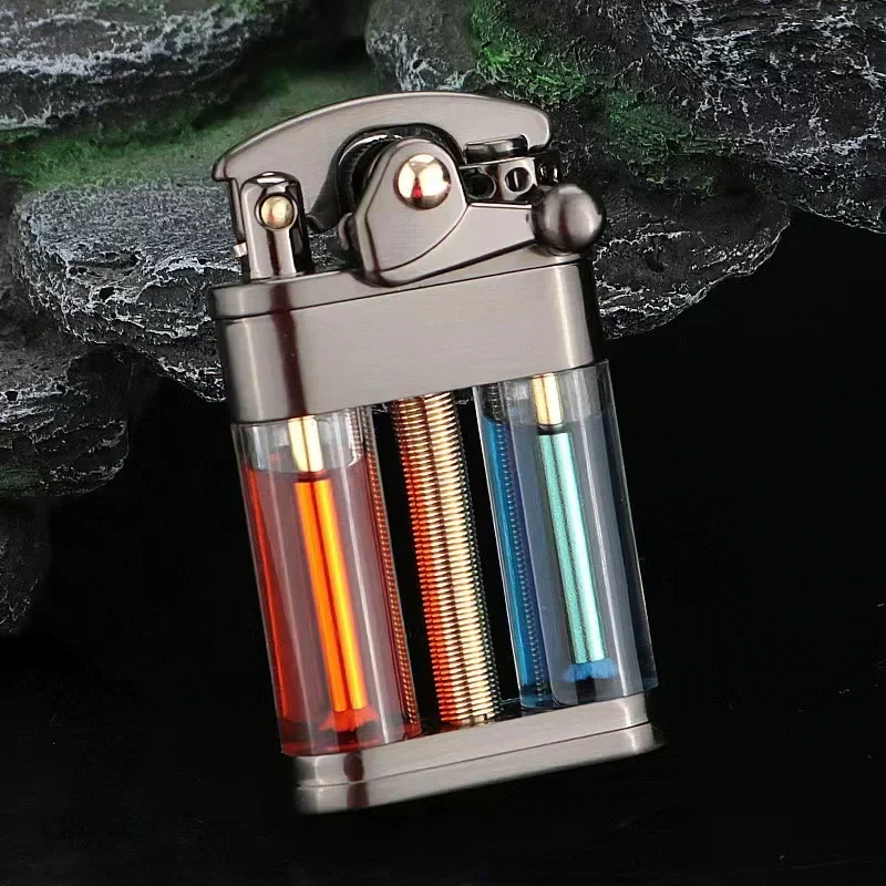 2026 Multi-Fuel Transparent Fluid Kerosene Lighter